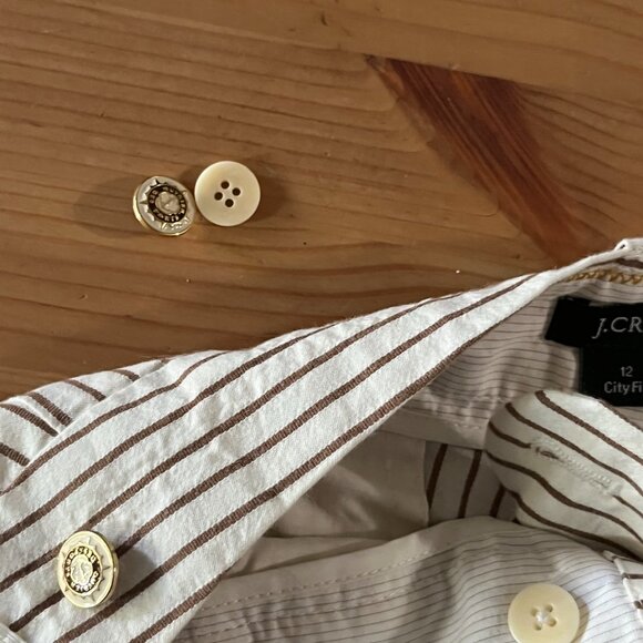J. Crew Brown and White Bermudas - Picture 4 of 8